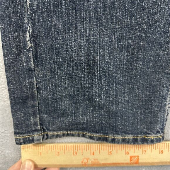 Levi's Jeans Men's 31 Relaxed Fit Gold Signature Dark Blue Denim Wash Faded - Picture 9 of 10